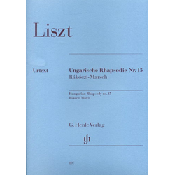 LISZT: UNGARISCHE RHAPSODIE NR.15 NOTE