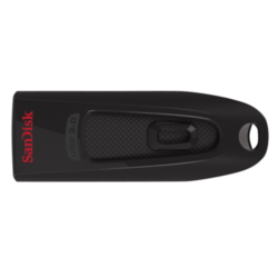 Sandisk Ultra 64GB USB3.0 črn spominski ključek