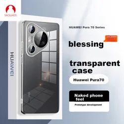 Snowkids Maska za mobilni telefon Huawei Pura 70 / Huawei P70, Providna