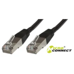 Microconnect SSTP CAT6 1M 1m Black networking cable