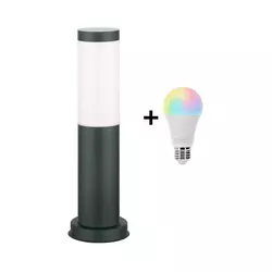 Brilagi - LED RGBW spoljašnja lampa 1xE27/15W/230V 40 cm IP44 antracit