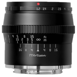 TTArtisan MF 50mm F/1,2 objektiv za MFT