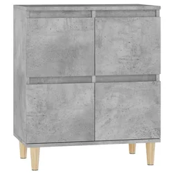 Komoda siva boja betona 60x35x70 cm od konstruiranog drva