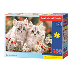 Castorland - Puzzle Perzijski mačići 200 komada - 200 dijelova