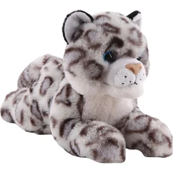 Snežni leopard ležeč 25 cm