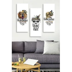 Set slika Wallity MDF0078, 3 dijela