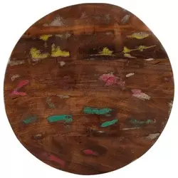 Stolna ploča O 60 x 3,8 cm okrugla od masivnog obnovljenog drva