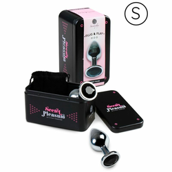 Secret play Pleasure Plug S analni čep Black 7,5 cm