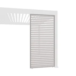 Horizontalna lamelna stranica 1.23m, Ivory krem, Fiksne
