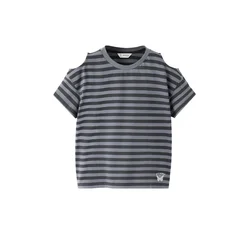 MANGO KIDS Majica grafit / kamen