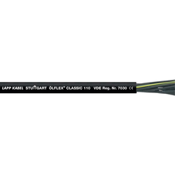LappKabel Krmilni kabel ÖLFLEX® CLASSIC 110 BK 3x1.5 mm črne barve LappKabel 1119899/500 500 m