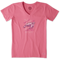 LIG Crusher Vee, ženska majica, roza