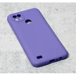 TERACELL Maska za Realme C11 2021/C20 Giulietta mat ljubičasta