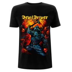 Metal majica moška Devildriver - Warrior - NNM - RTDDTSBWAR