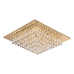 FORMA plafonjera 8xG9 zlatna