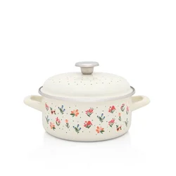 Metalac plitka šerpa CVETNE RADOSTI 20cm/2,75lit