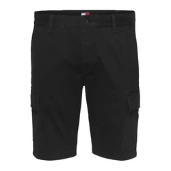 Tommy Jeans Kargo hlače SCANTON črna