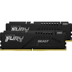 Memorija KINGSTON 64GB(2x32GB)/DIMM/DDR5/5200MT/s/CL40/FURY Beast XMP