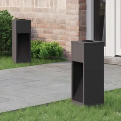 Solarna LED svjetiljka za stazu 2 pcs Crna