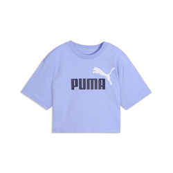 Essentials 2 Colour No. 1 PUMA Logo Short Length Tee Youth, Age, Intense Lavender, 11-12Y