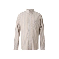 GANT Srajca temno siva/črna/bela