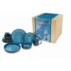 Creatable Kombinirani Servis Nordic Fjord Blue, 10-Delni