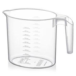UNBRANDED Plastični vrč z merilno skodelico 1 l