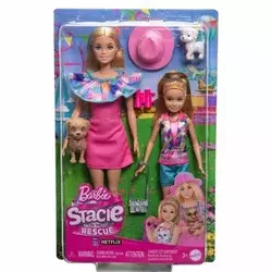 Mattel Barbie punčke Barbie in Stacie dvojni paket
