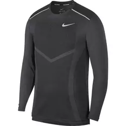 Nike M NK TECHKNIT ULTRA LS, muška majica dug rukav za trčanje, crna