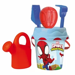 Smoby Spidey vedro s skodelico in dodatki, srednje
