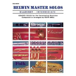 BELWIN MASTER SOLOS CLRINET INTEMEDIATE
