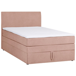 BOXSPRING KREVET WICKIE 120/200 cm , ružičasta