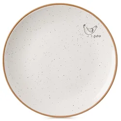 shumee Bež keramični desertni krožnik 20 cm