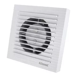 COMMEL Ventilator Fi 100mm 12W 130m3 34db zaklop dvokril C420-101