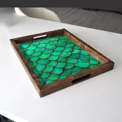 Aberto Design Poslužavnik REF010 48 x 38 x 4 cm, Šareni