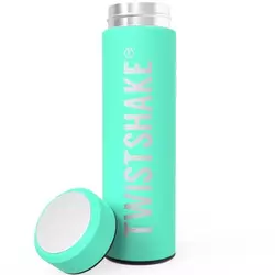 Twistshake termo steklenica Hot or Cold, 420 ml, zelena