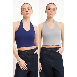 Trendyol Milla Ženska bluza, Tamnoplava
