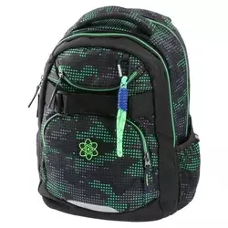 Play Školski ranac za dečake Military Apollo 252, 41x31x21cm, Crno - zeleni