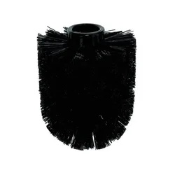 Kela WC krtača JAY, nadomestna, črna, premer 7,5 cm