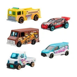 Hot Wheels Metro Sketch – komplet 5 vozil (JKG13)