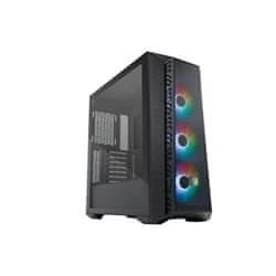 CoolerMaster ohišje MasterBox 520 Mesh, ATX, črno, brez napajalnika