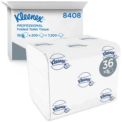 Kimberly Clark Kleenex UltraToalet papir u listićima, Dvoslojni, 36 komada