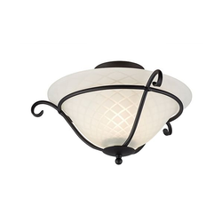 Elstead TCH-F-BLACK - Stropna svetiljka TORCHIERE 1xE27/60W/230V