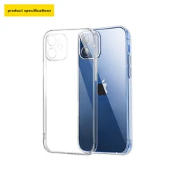 Pisen Maska za mobilni telefon iPhone 12 mini, Providna