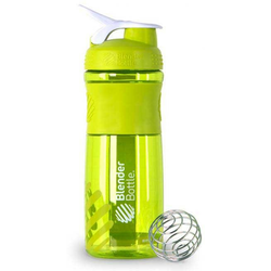 BlenderBottle Sportmixer transparenten, zelena, 590 ml