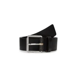 KARL LAGERFELD JEANS Pas CRACKED  črna
