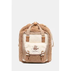 Nahrbtnik Doughnut Macaroon Mini Drawstring Fairie ženski, rjava barva, D124DFFB