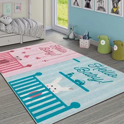 Conceptum Hypnose Tepih Hmi Kdc-91, Pravougaoni, 100 x 140 cm, Roze-plavi