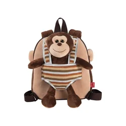 RUKSAK MINI OBOSTRANI S ODVOJIVIM PLIŠANCEM MAX MONKEY PERLETTI 13031
