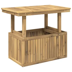 vidaXL Bela 90 x 55 x 75/44,5 cm